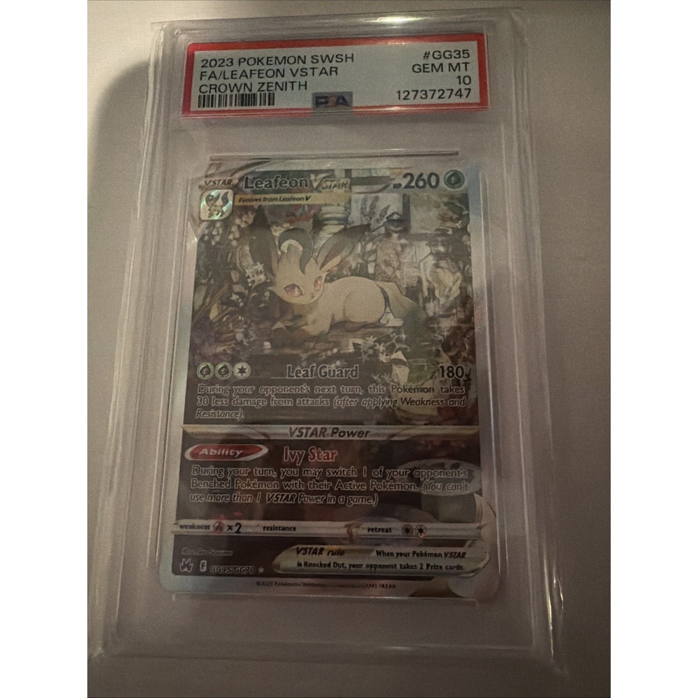 2023 POKEMON SWSH FA/LEAFEON VSTARCROWN ZENITH